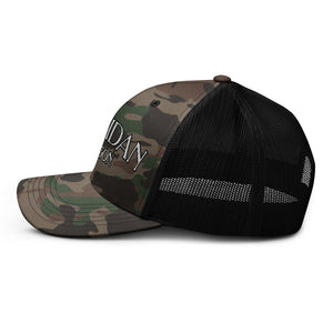 Sheridan, Oregon Camouflage trucker hat