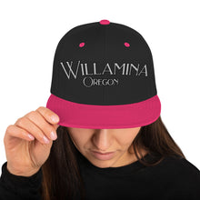 Willamina, Oregon Snapback Hat