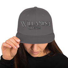 Willamina, Oregon Snapback Hat