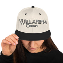 Willamina, Oregon Snapback Hat