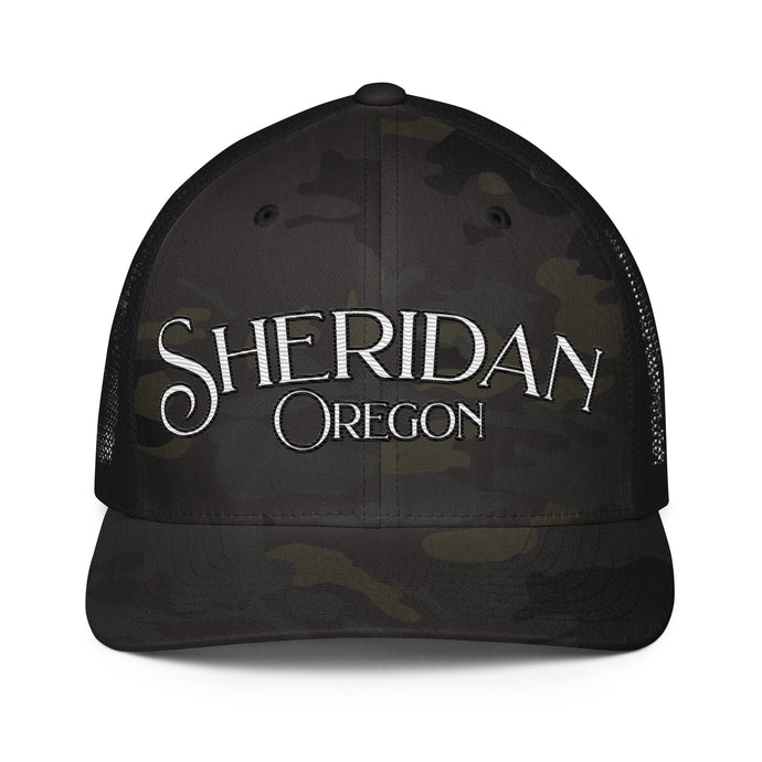 Sheridan Oregon Closed-back trucker cap