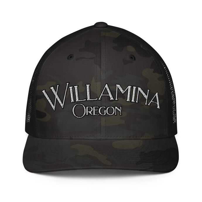 Willamina Oregon Closed-back trucker cap