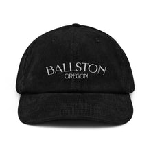 Ballston, Oregon Corduroy hat