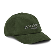 Ballston, Oregon Corduroy hat