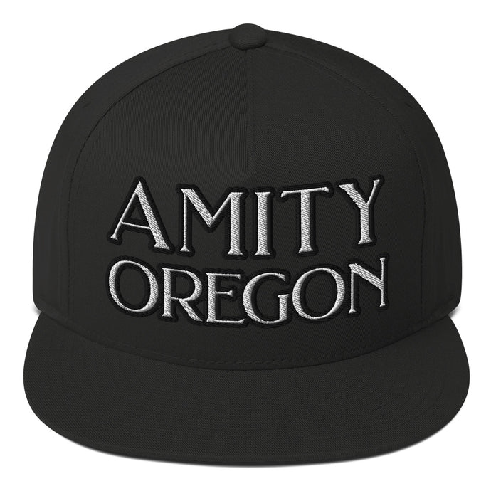 Amity, Oregon Flat Bill Cap