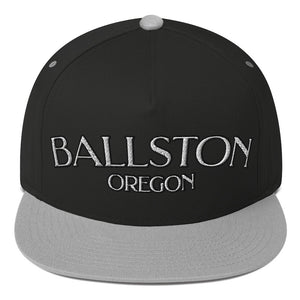 Ballston, Oregon Flat Bill Cap