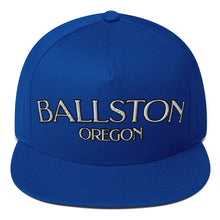 Ballston, Oregon Flat Bill Cap