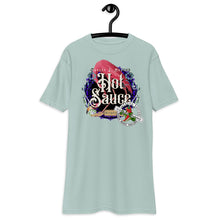 Hot Sauce (Flamingo) premium heavyweight tee