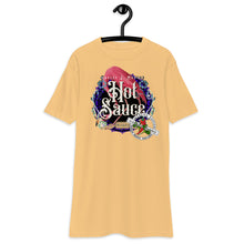 Hot Sauce (Flamingo) premium heavyweight tee