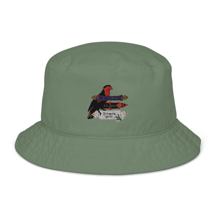 Hot Sauce (Parrot) Organic bucket hat