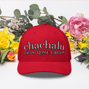 chachalu (Grand Ronde, Oregon) Trucker Cap