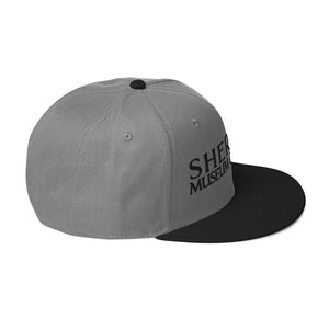 Sheridan Museum of History  (Black Font) Snapback Hat