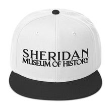 Sheridan Museum of History  (Black Font) Snapback Hat