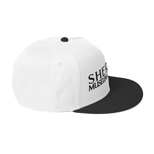 Sheridan Museum of History  (Black Font) Snapback Hat