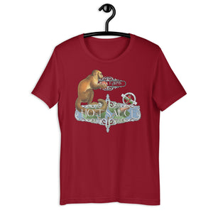 Hot Sauce (Monkey) Unisex t-shirt