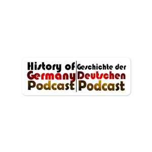 History of Germany Sticker