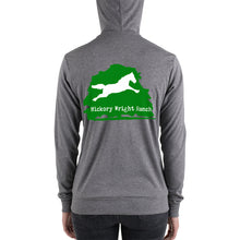 Hickory Wright Ranch green-white Zip Hoodie