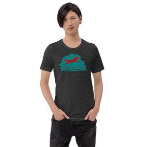 Hickory Wright Ranch blue-red T-Shirt