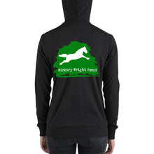 Hickory Wright Ranch green-white Zip Hoodie