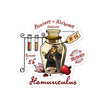 History of Alchemy "Homunculus" Sticker
