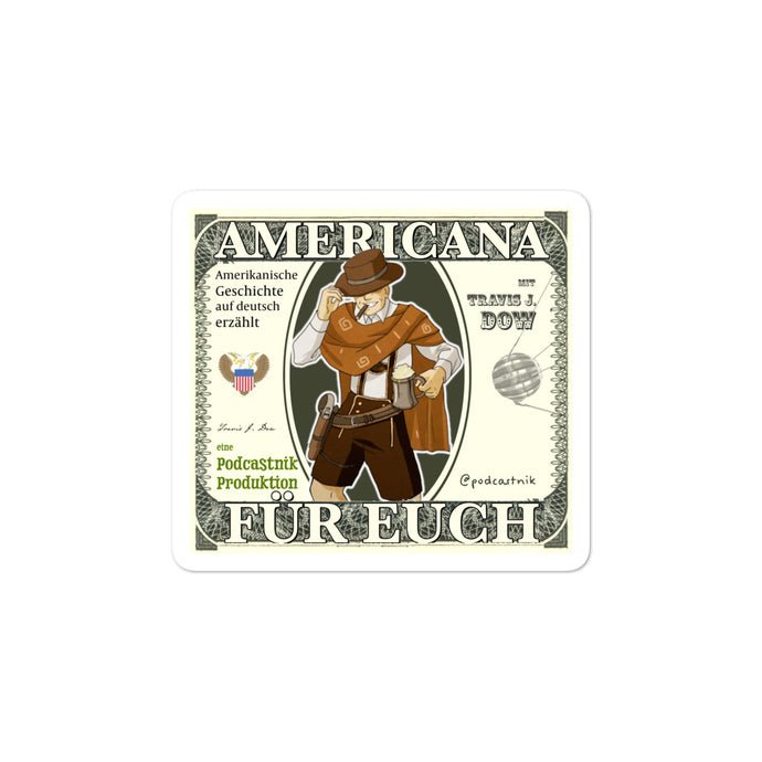 Americana für Euch Sticker