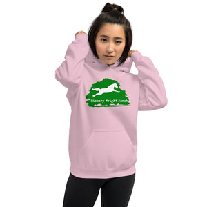 Hickory Wright Ranch green-white Hoodie
